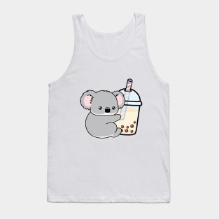 Little Koala Loves Boba! Tank Top